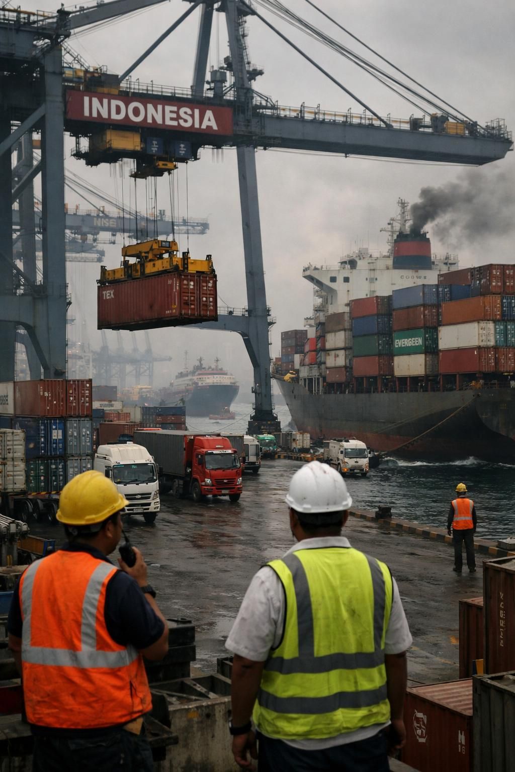 ekspor indonesia terus menunjukkan kekuatan meskipun menghadapi tekanan ekonomi global, memperkuat posisi negara di pasar internasional.