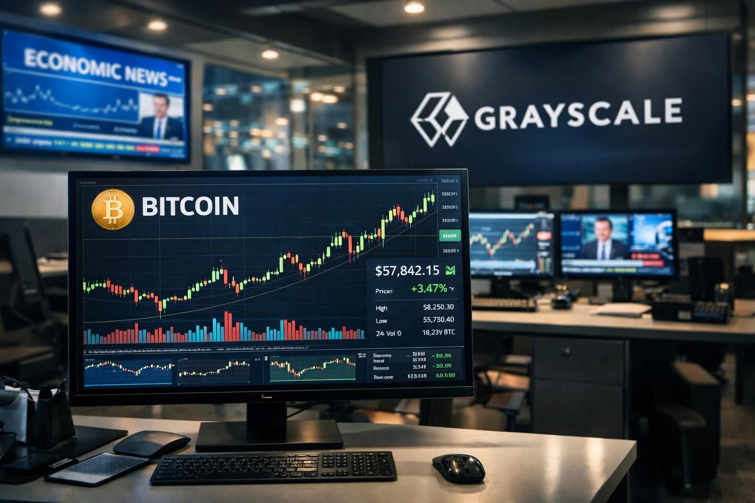 grayscale mengumumkan peningkatan signifikan dalam volume produk investasi berbasis bitcoin, menandai pertumbuhan minat dan kepercayaan investor terhadap aset kripto.