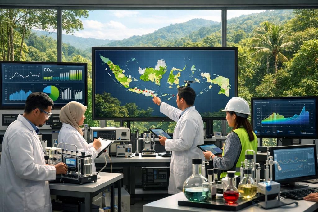 indonesia memulai uji coba registri karbon sebagai persiapan peluncuran resmi pada juli, mendukung upaya nasional dalam pengelolaan emisi karbon dan keberlanjutan lingkungan.