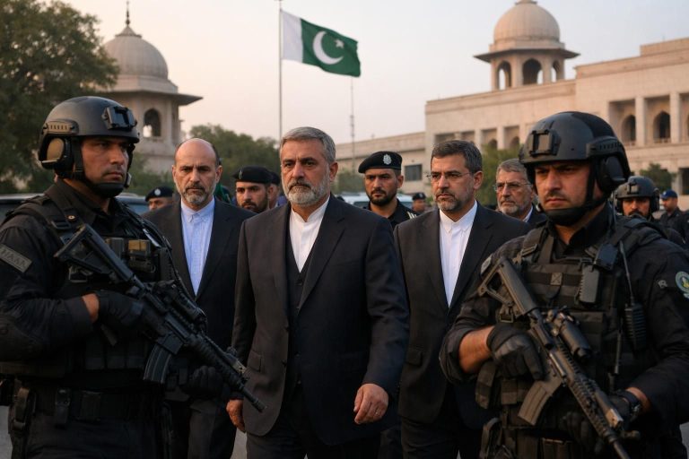 pakistan mengawal delegasi iran setelah perundingan damai dalam situasi tegang, memastikan keamanan dan stabilitas selama proses diplomasi penting.