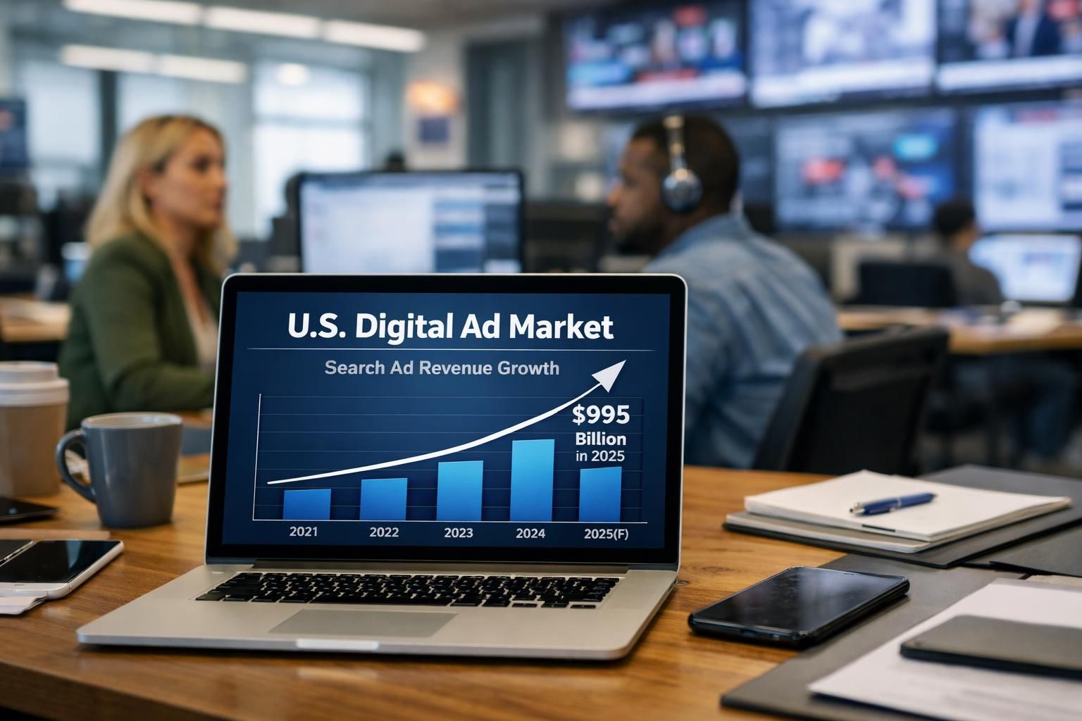 pendapatan iklan pencarian di amerika serikat diperkirakan mencapai 114,2 miliar dolar pada tahun 2025, menunjukkan pertumbuhan pesat dalam pasar periklanan digital.