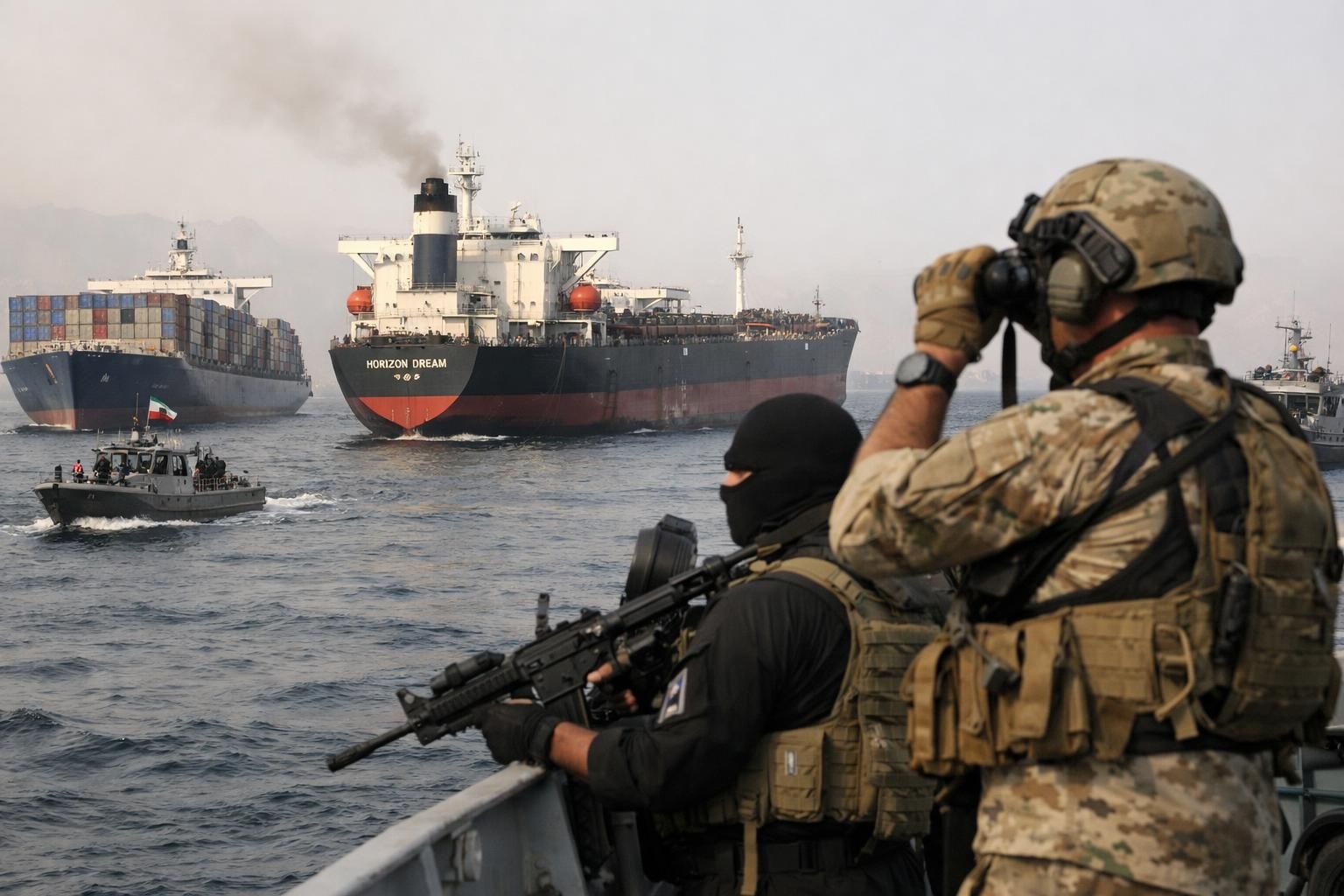 perusahaan pelayaran menuntut jaminan keamanan sebelum melintasi selat hormuz untuk memastikan keselamatan awak kapal dan kelancaran pengiriman.