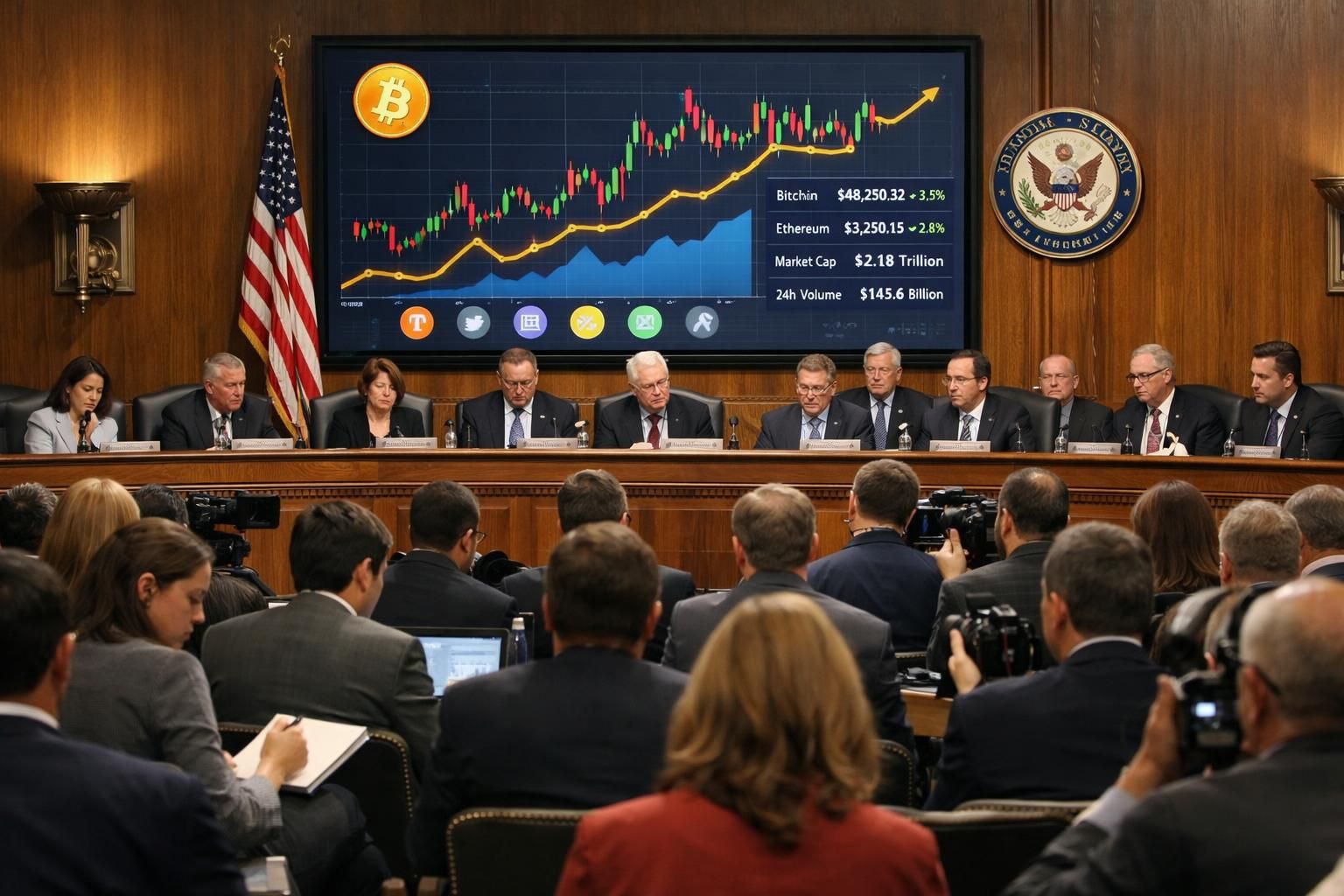 amerika serikat terus membahas regulasi terbaru untuk mengatur platform kripto demi keamanan dan transparansi pasar digital.