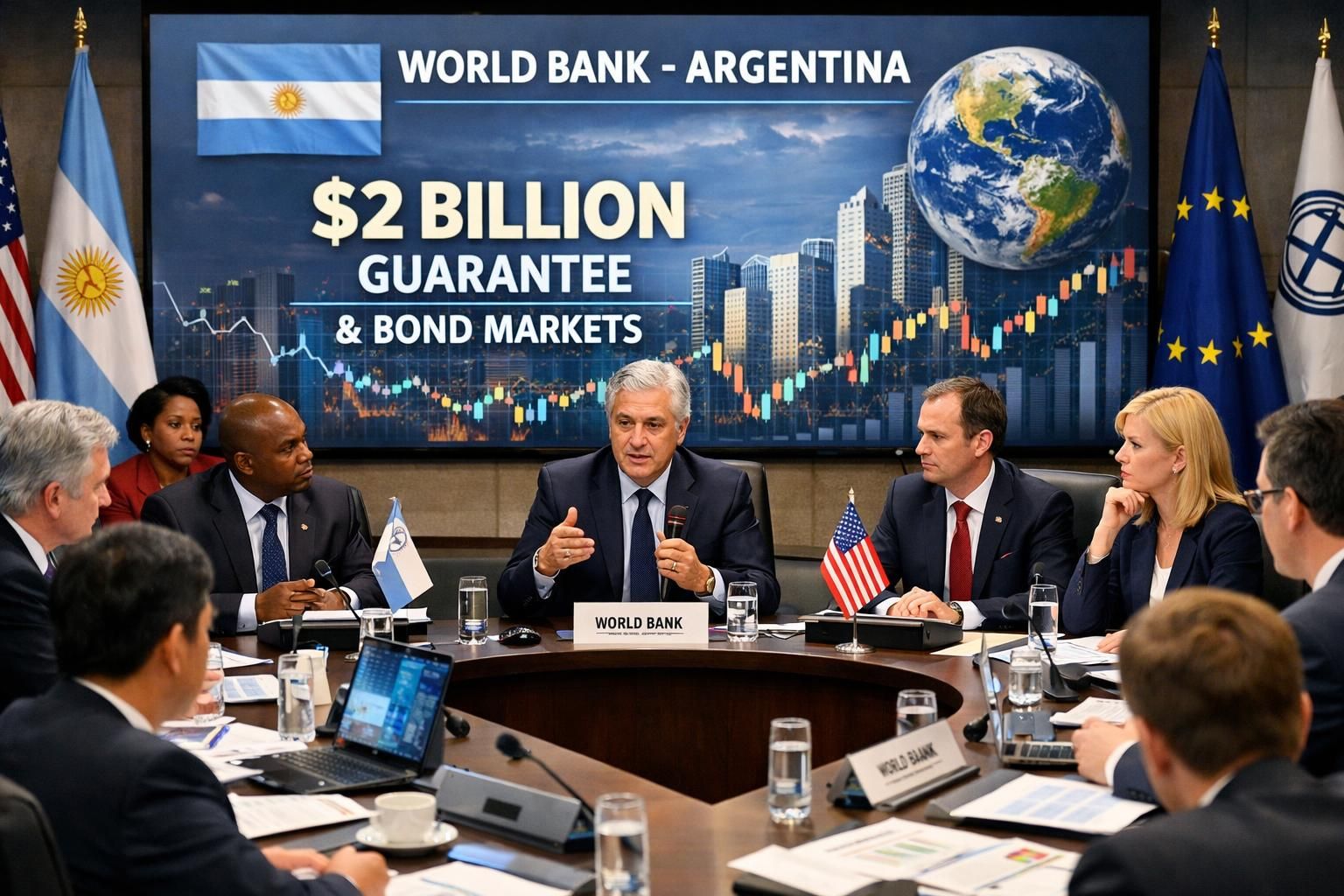 bank dunia menyiapkan jaminan hingga 2 miliar dolar untuk membantu argentina membiayai ulang utangnya, mendukung stabilitas ekonomi dan pengelolaan utang negara.
