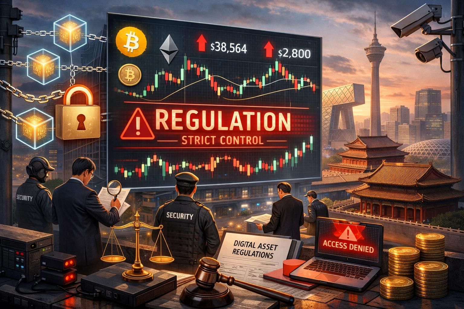china terus mempertahankan pembatasan ketat terhadap aktivitas kripto untuk mengontrol risiko finansial dan melindungi stabilitas ekonomi nasional.