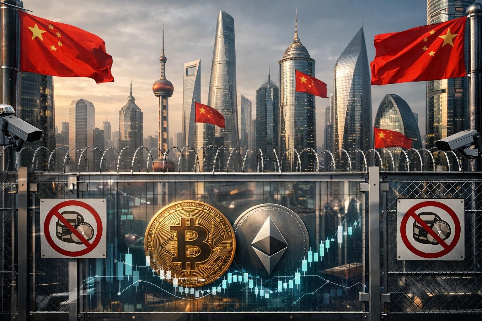 china terus mempertahankan pembatasan ketat terhadap aktivitas kripto untuk mengatur pasar dan mengurangi risiko keamanan finansial.