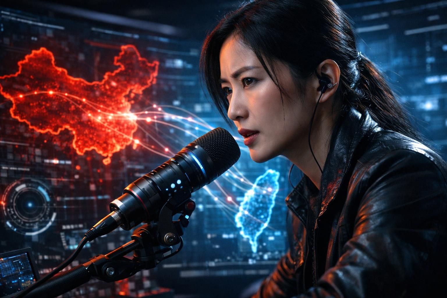 china meningkatkan perang informasi dengan memanfaatkan suara dari taiwan untuk mempengaruhi opini publik dan memperkuat strategi geopolitiknya di kawasan.