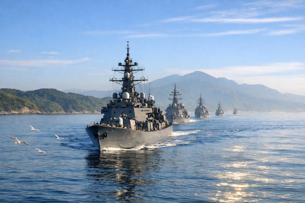 china mengutuk pelayaran kapal perang jepang di selat taiwan sebagai tindakan provokasi yang meningkatkan ketegangan di kawasan tersebut.