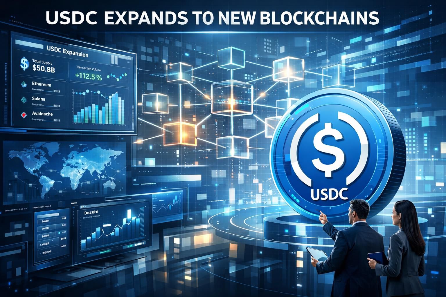 circle mengumumkan ekspansi usdc ke infrastruktur blockchain baru, memperkuat adopsi stablecoin dan inovasi dalam ekosistem keuangan digital.