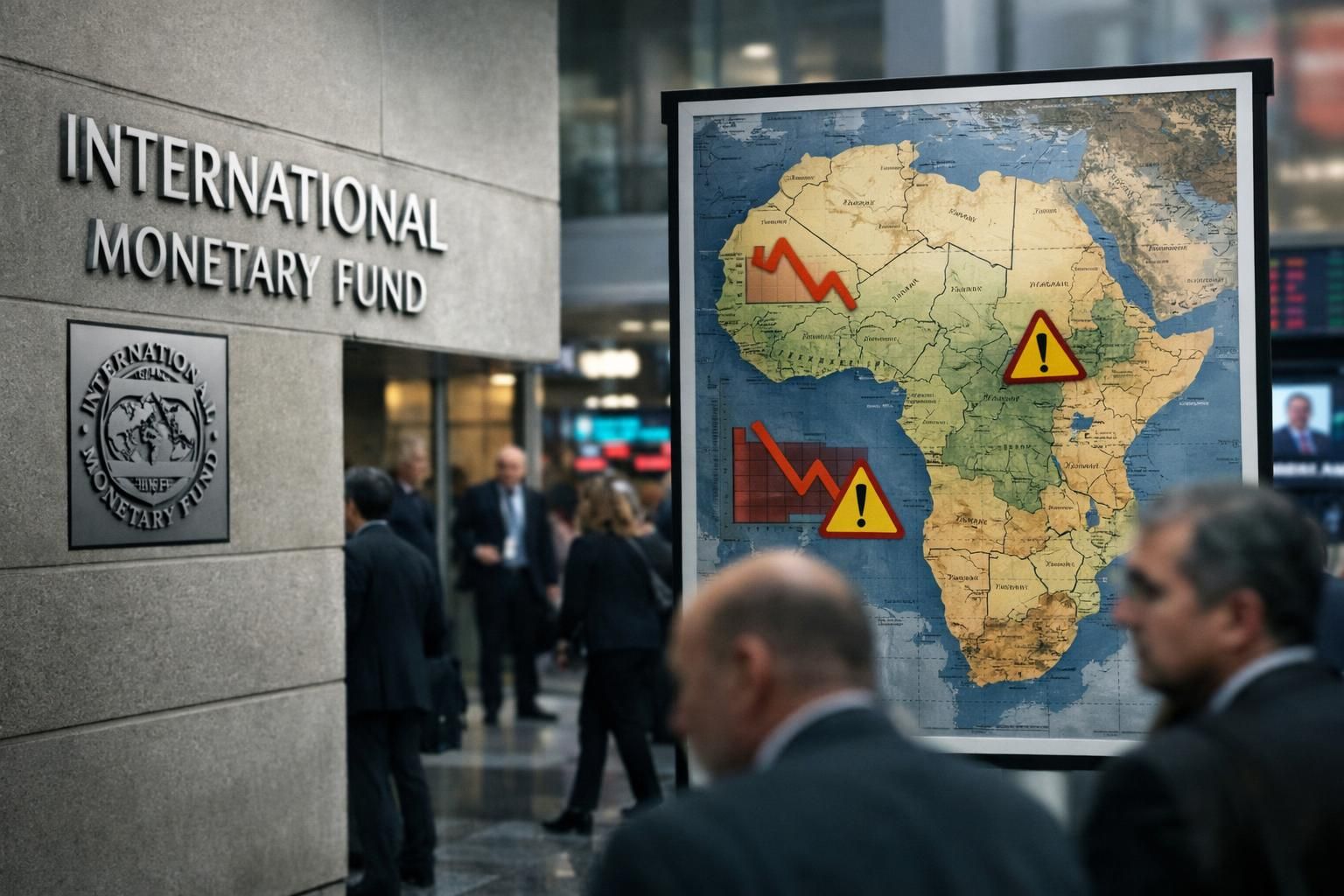 imf menyatakan bahwa konflik dan penurunan bantuan internasional meningkatkan jumlah negara afrika yang bergabung dengan program-program imf untuk mendapatkan dukungan ekonomi.