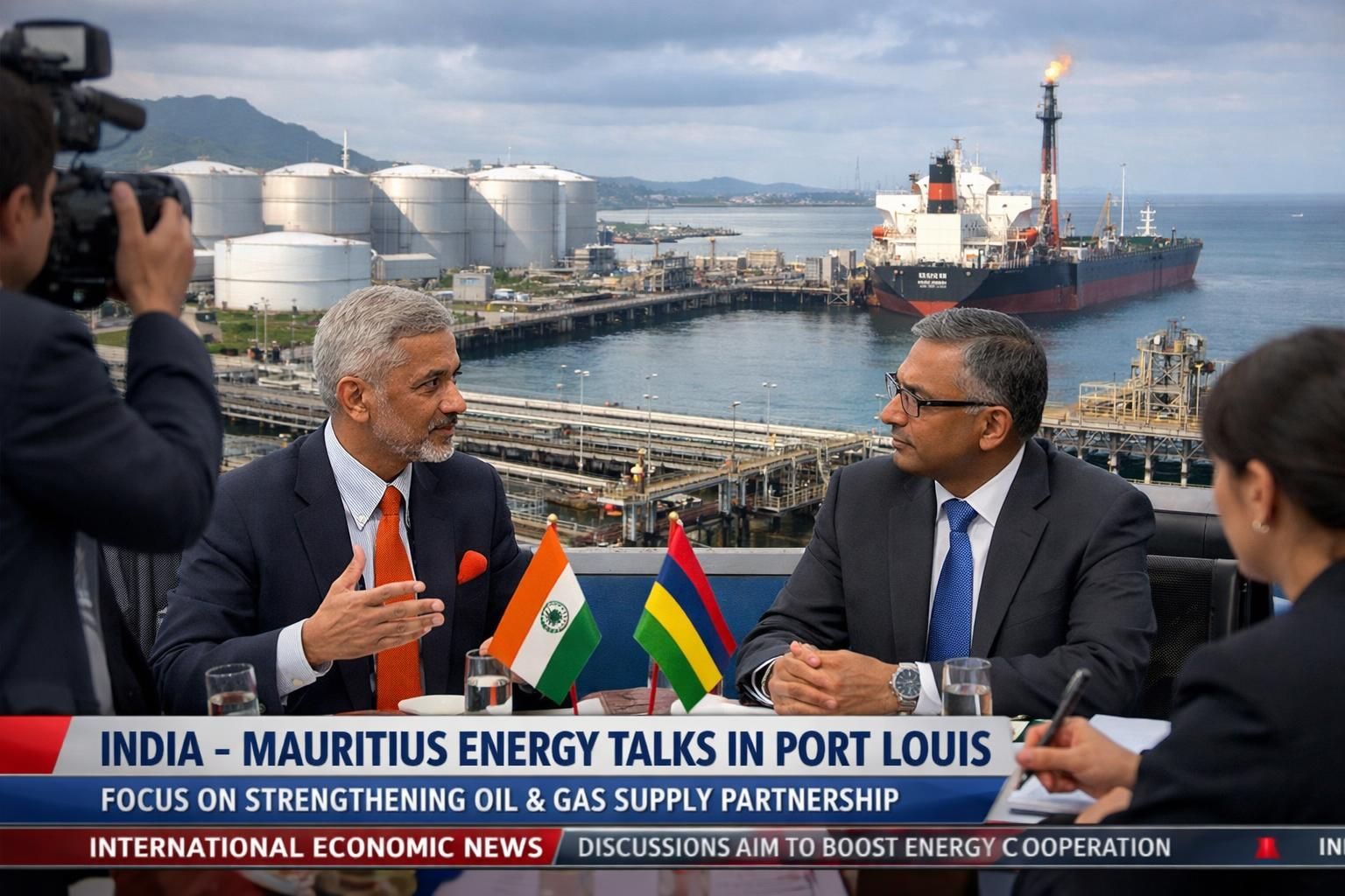 india sedang mempertimbangkan permintaan pasokan energi dari mauritius untuk memenuhi kebutuhan energi yang meningkat dan memperkuat kerja sama bilateral antara kedua negara.
