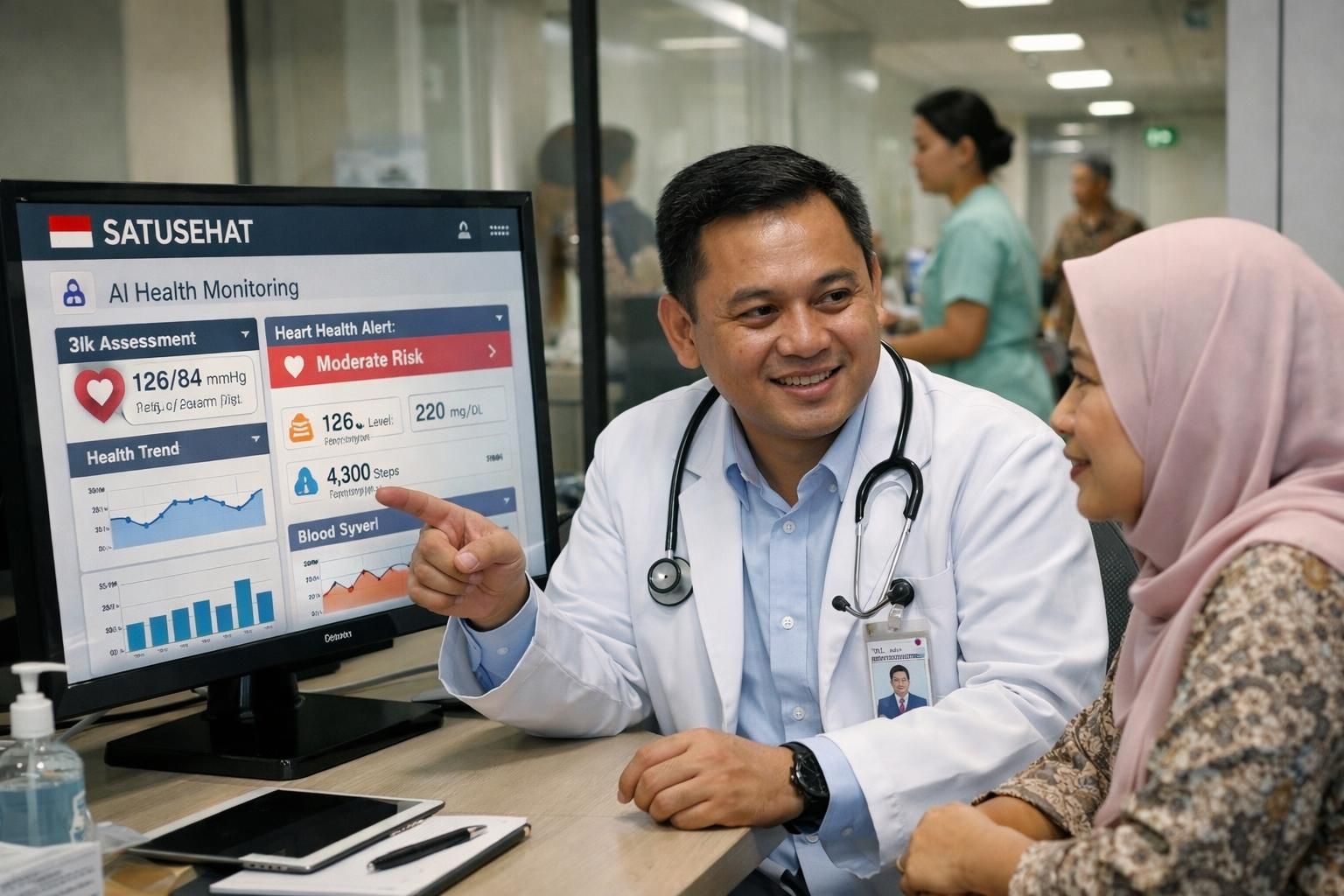 indonesia mengembangkan teknologi ai untuk memperkuat layanan kesehatan preventif, meningkatkan deteksi dini dan pencegahan penyakit guna meningkatkan kualitas hidup masyarakat.