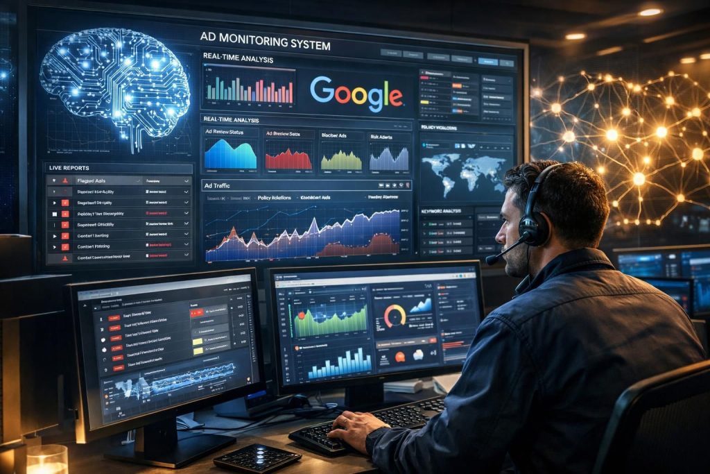 laporan keamanan iklan google menyoroti peran penting ai dalam moderasi preventif untuk menjaga kualitas dan keamanan iklan di platform.