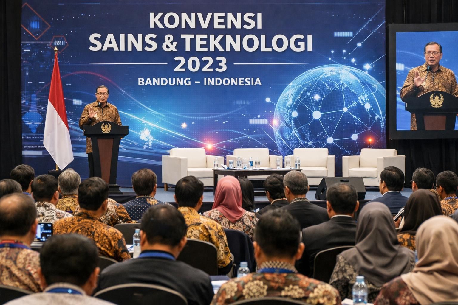 menteri mendorong penguatan sains dan teknologi sebagai kunci utama untuk mendukung pertumbuhan dan daya saing ekonomi nasional secara berkelanjutan.