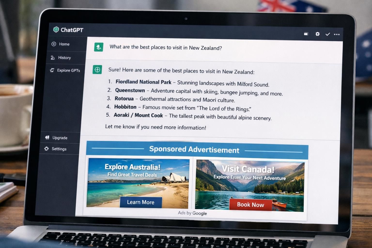 openai mulai memperluas penayangan iklan ke pasar australia, kanada, dan selandia baru, memperluas jangkauan dan peluang bisnis di kawasan tersebut.