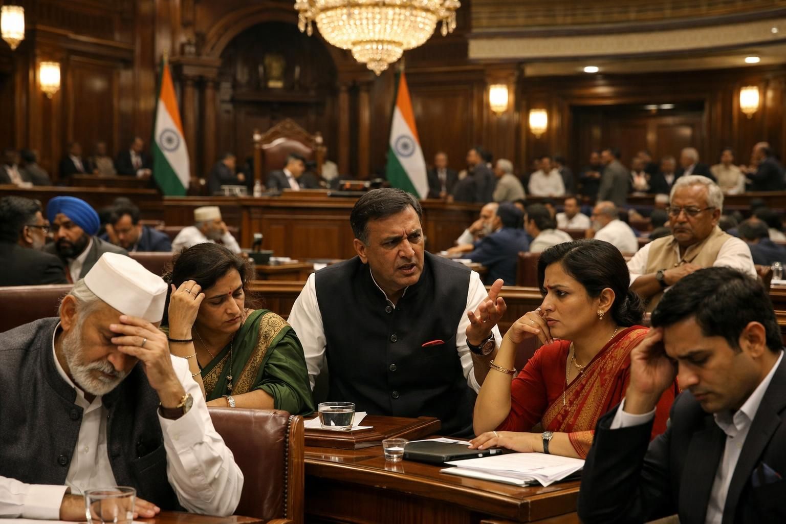 parlemen india gagal mengesahkan undang-undang yang berkaitan dengan perluasan kuota perempuan, menimbulkan kontroversi dan perdebatan mengenai kesetaraan gender dalam politik.