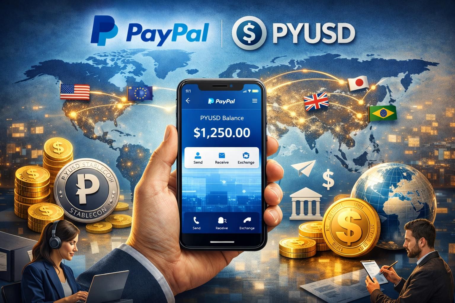 paypal melanjutkan ekspansi integrasi pembayaran kripto di beberapa pasar, memudahkan transaksi digital dengan mata uang kripto secara aman dan cepat.