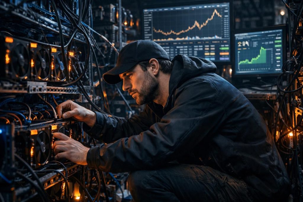 penambang bitcoin mengubah strategi mereka dalam menghadapi halving yang akan datang, berdampak pada aktivitas penambangan dan pasar kripto.