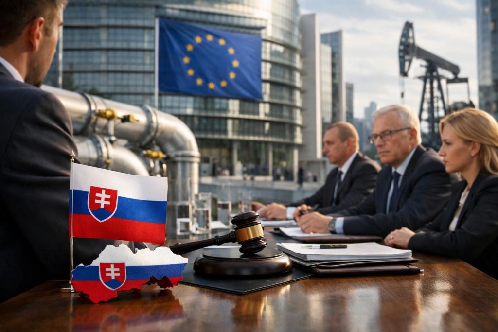 slovakia mengajukan gugatan hukum terhadap larangan impor gas rusia yang diberlakukan oleh uni eropa, menyoroti dampak kebijakan energi regional.
