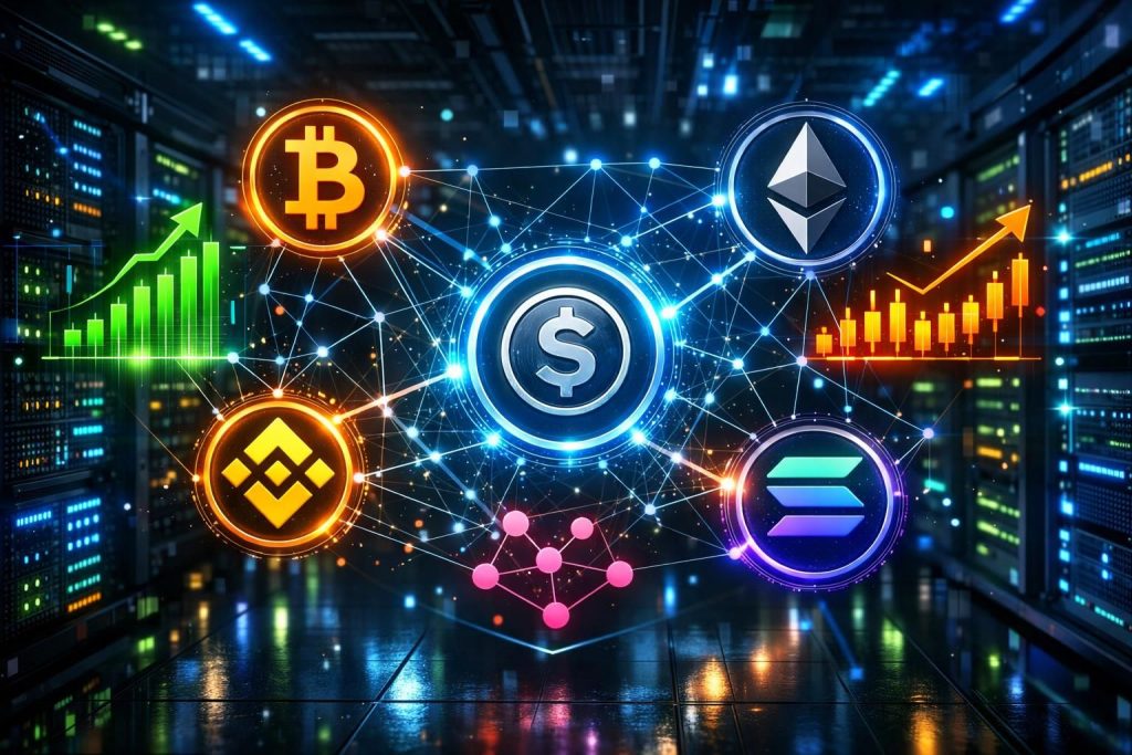 stablecoin mencatat peningkatan volume transaksi yang signifikan di berbagai blockchain utama, menunjukkan pertumbuhan dan adopsi yang terus berkembang dalam ekosistem mata uang digital.