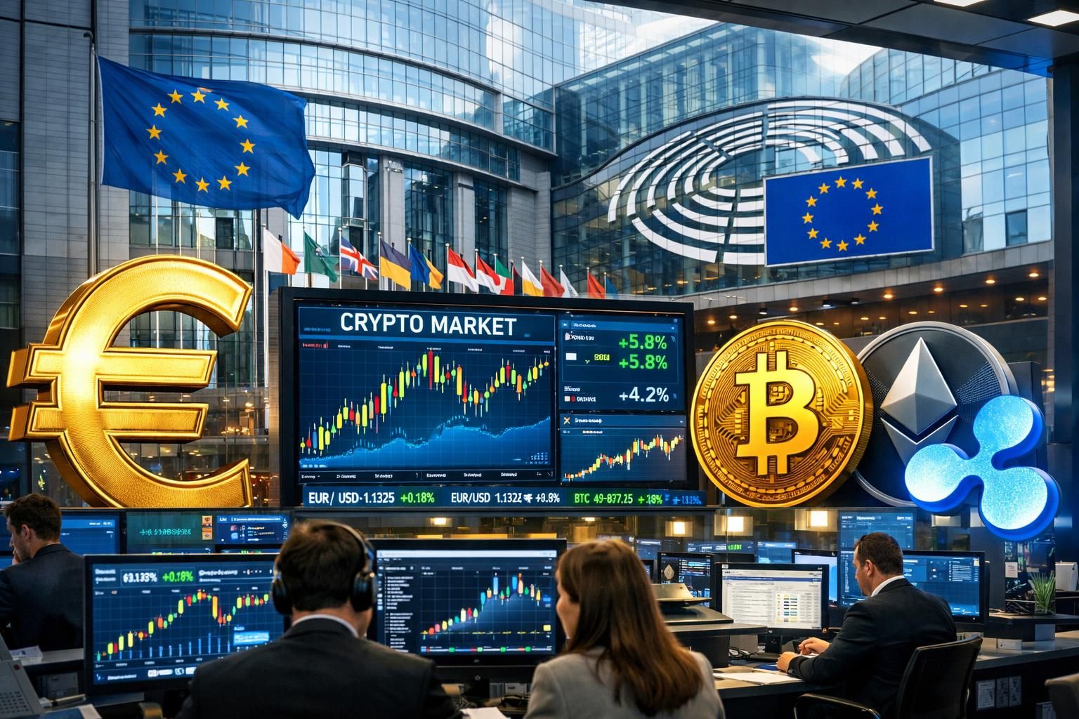 uni eropa melanjutkan implementasi regulasi mica untuk mengatur pasar aset kripto dengan lebih efektif dan meningkatkan perlindungan investor.