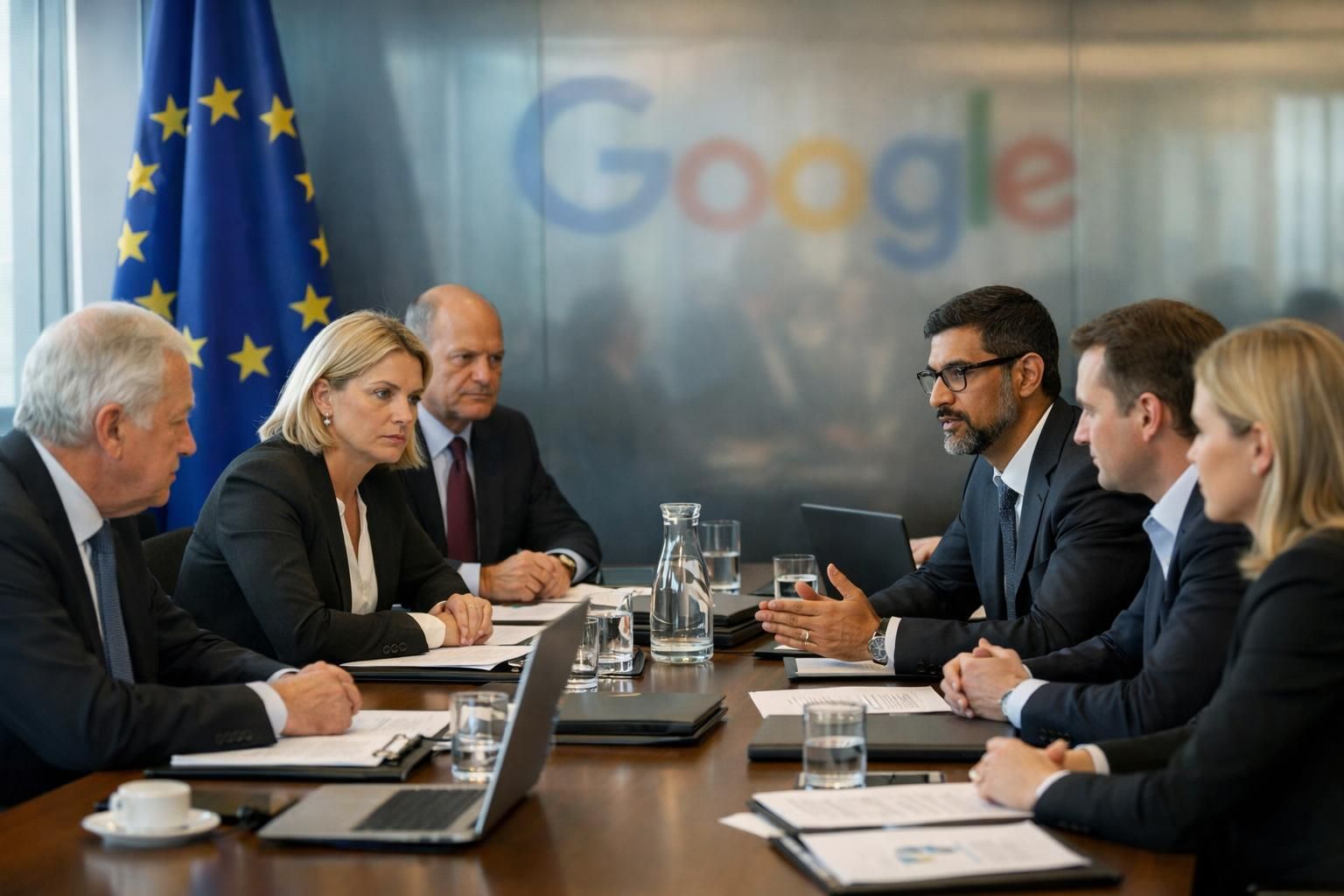 uni eropa meminta google untuk membuka akses data pencarian agar mendukung persaingan yang sehat antara mesin pencari dan chatbot pesaing.